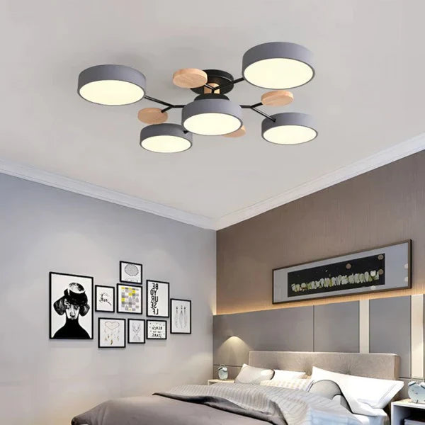 GlideRay™ Scandinavische LED-plafondlamp – productafbeelding 5