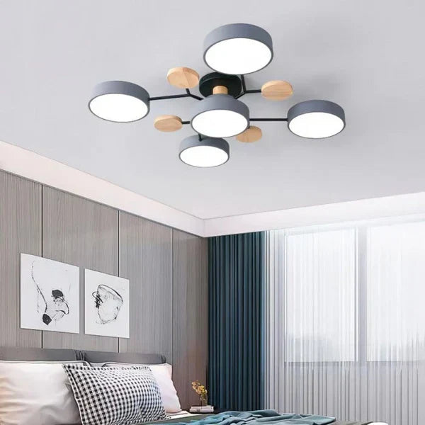 GlideRay™ Scandinavische LED-plafondlamp – productafbeelding 8