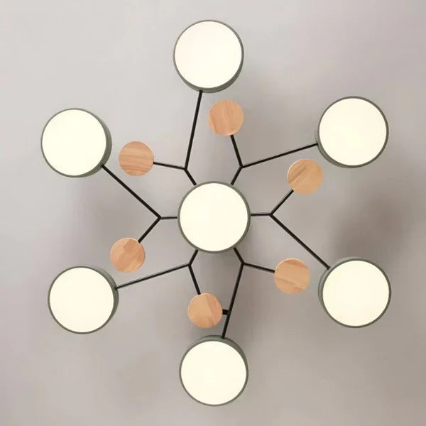 GlideRay™ Scandinavische LED-plafondlamp – productafbeelding 9