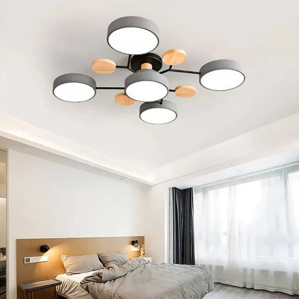 GlideRay™ Scandinavische LED-plafondlamp – productafbeelding 10
