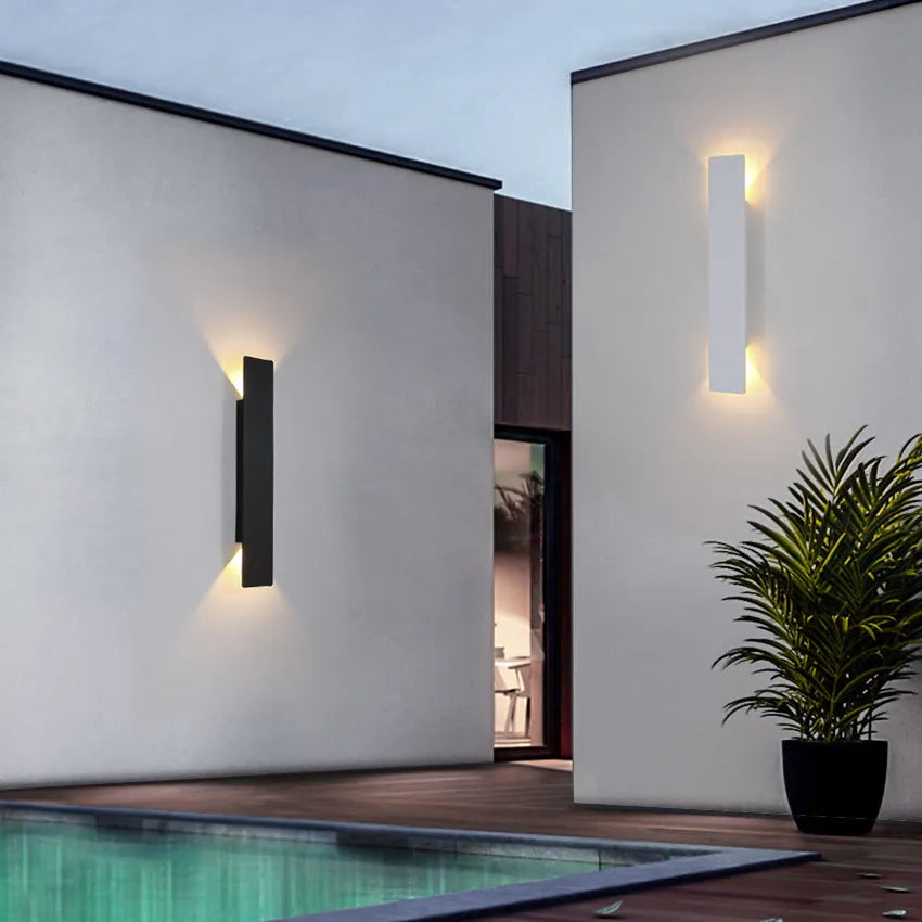 GlowGuard™ waterdichte LED-buitenwandlamp – productafbeelding 3