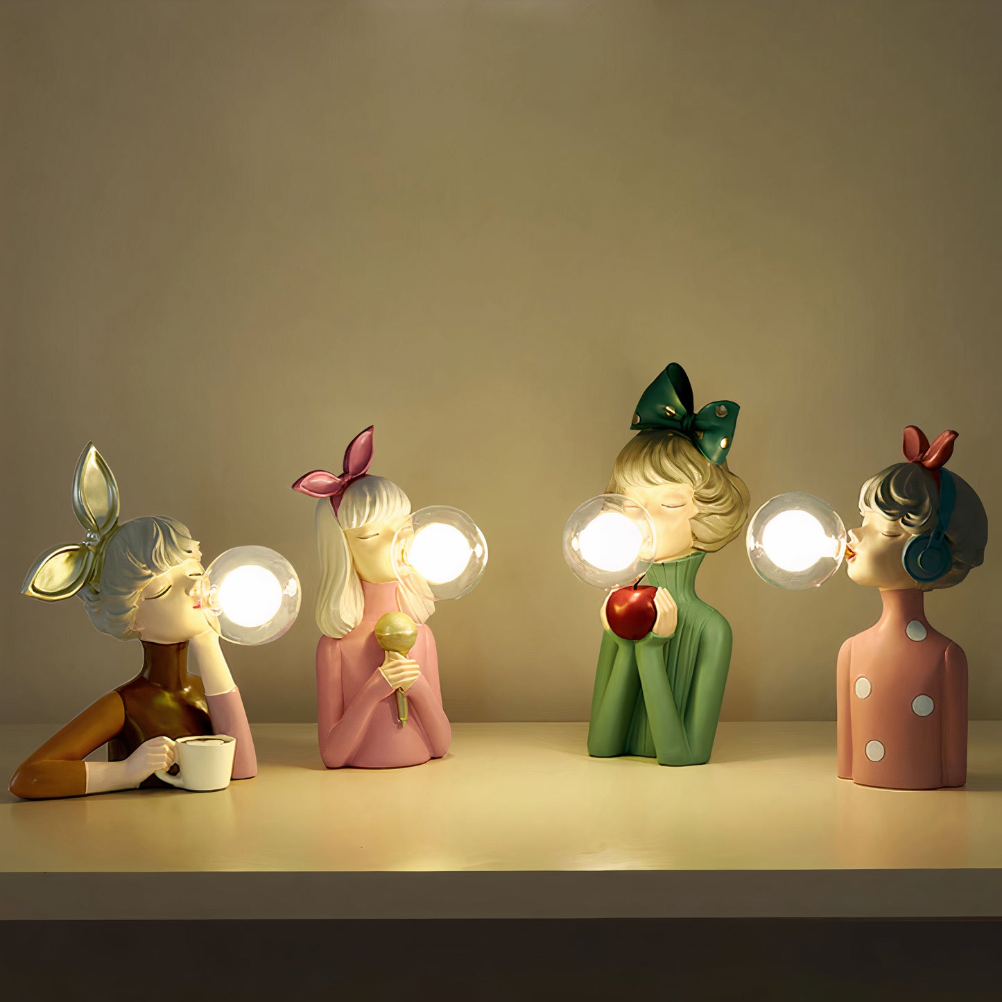 GlowGum™ handgemaakte tafellamp – productafbeelding 5