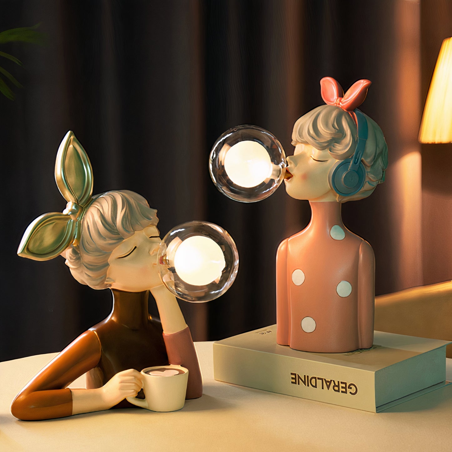 GlowGum™ handgemaakte tafellamp – productafbeelding 6