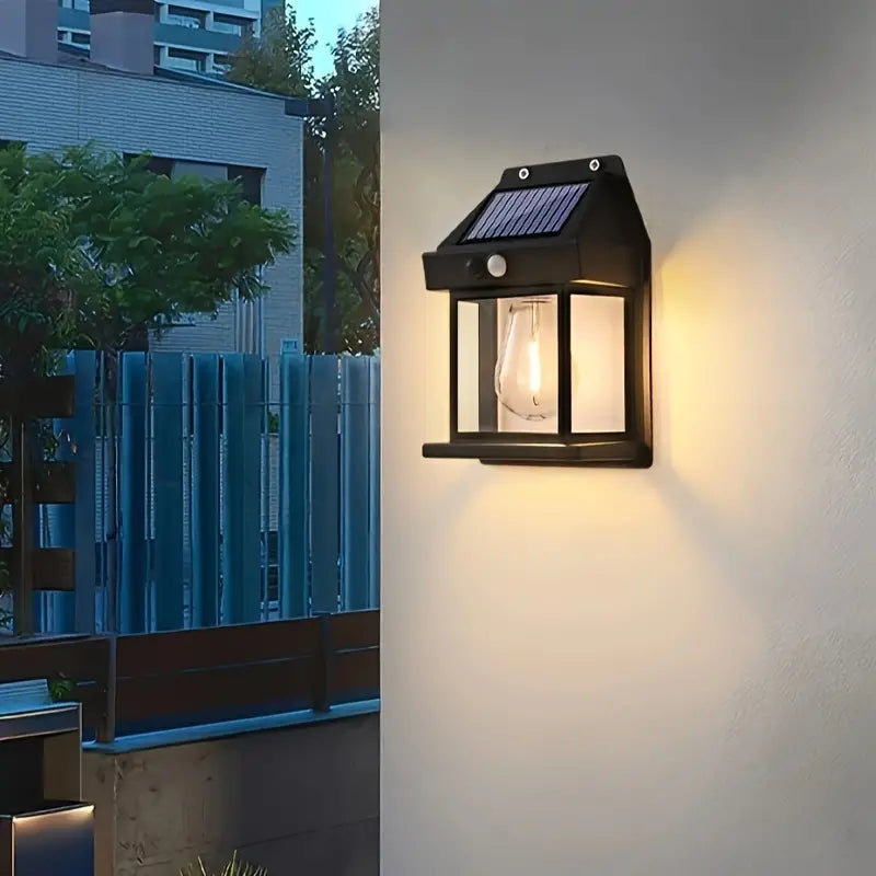 GlowMax™ solar wandlamp met bewegingssensor – productafbeelding 4