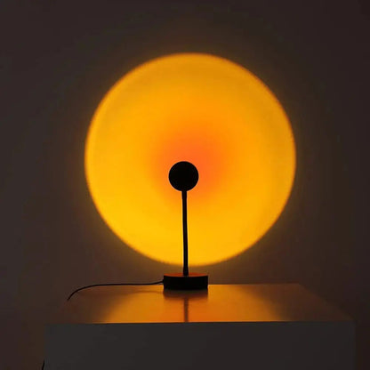 GoldenGleam™ LED-zonsondergang projectorlamp met afstandsbediening – productafbeelding 1