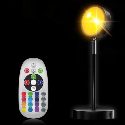 GoldenGleam™ LED-zonsondergang projectorlamp met afstandsbediening – productafbeelding 7