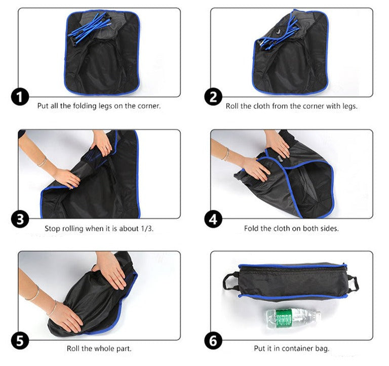 MANIKO™ duurzame opvouwbare campingstoel – productafbeelding 6