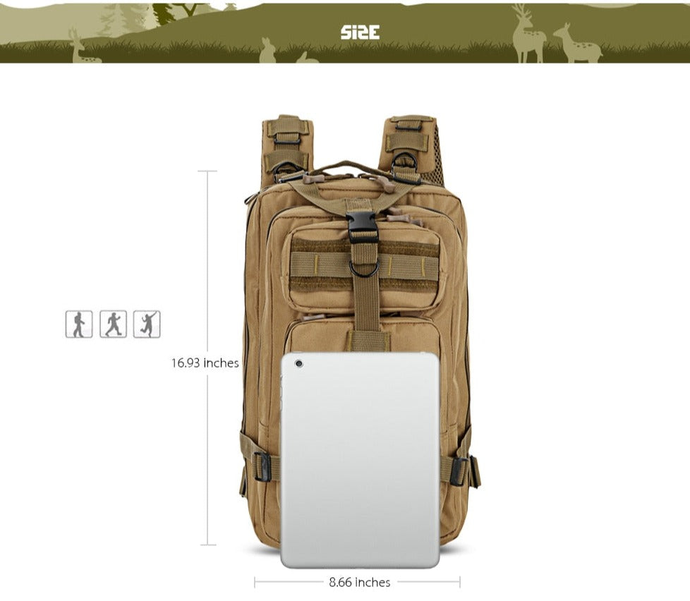 FreeKnight™ militaire tactische rugzak – productafbeelding 23