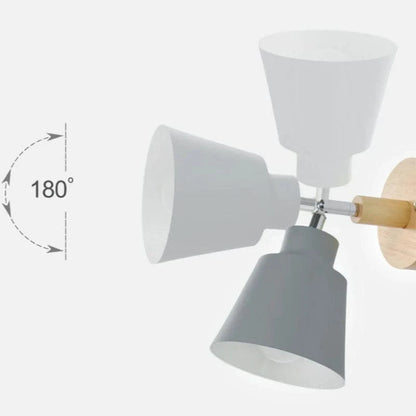 HavenGlow™ draaibare houten wandlamp met trekschakelaar – productafbeelding 4