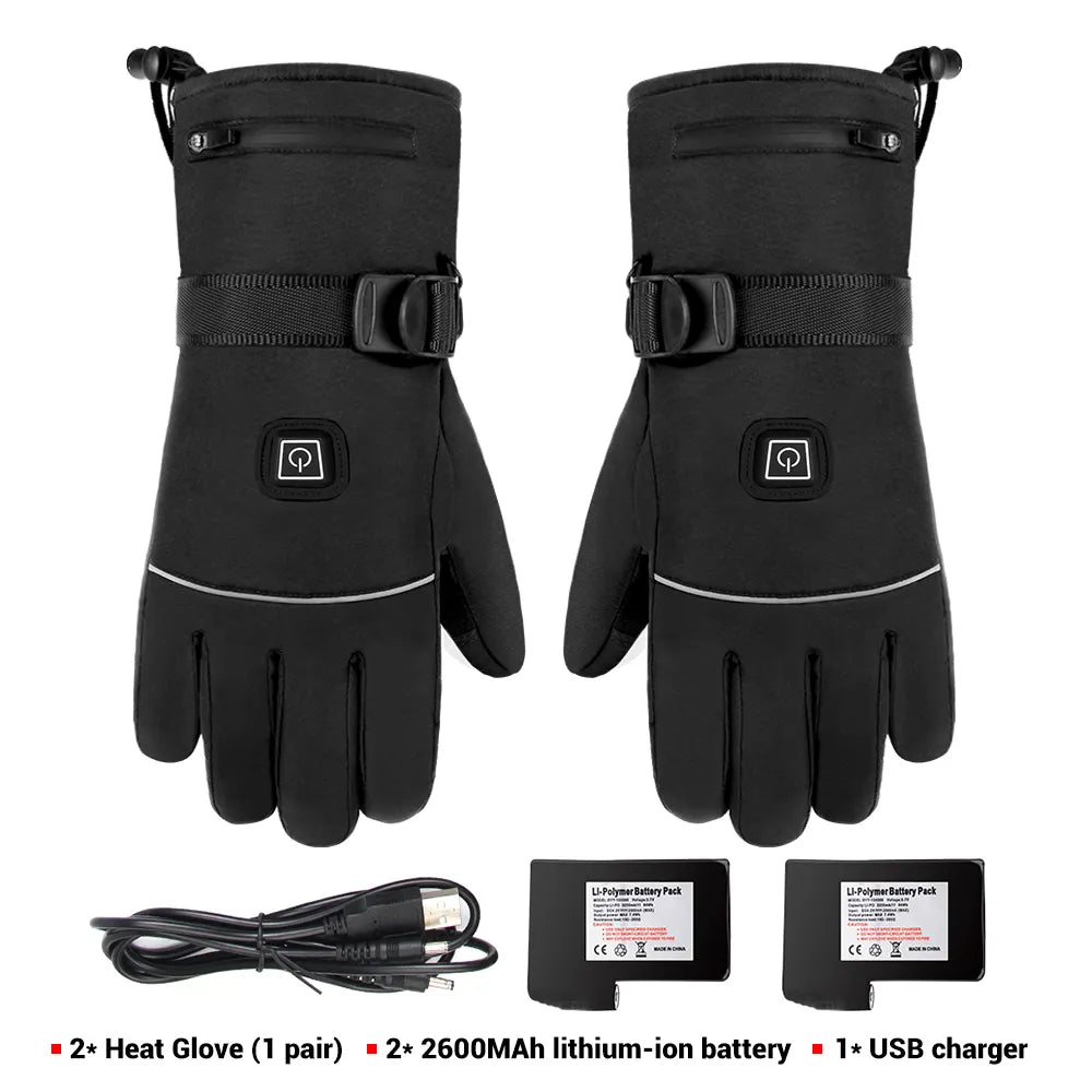 MANIKO™ oplaadbare waterbestendige verwarmde handschoenen – productafbeelding 6