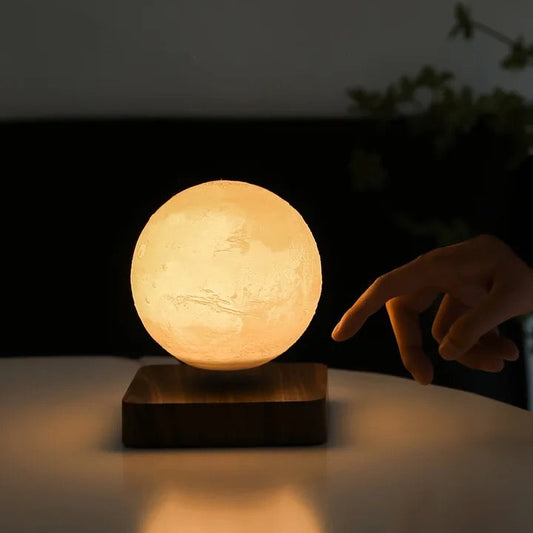 LunarGlow™ zwevende maanlamp met sfeerverlichting – productafbeelding 1