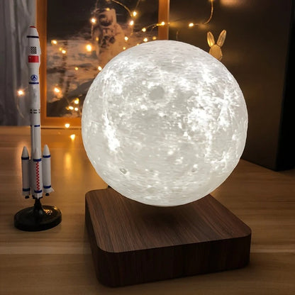 LunarGlow™ zwevende maanlamp met sfeerverlichting – productafbeelding 2