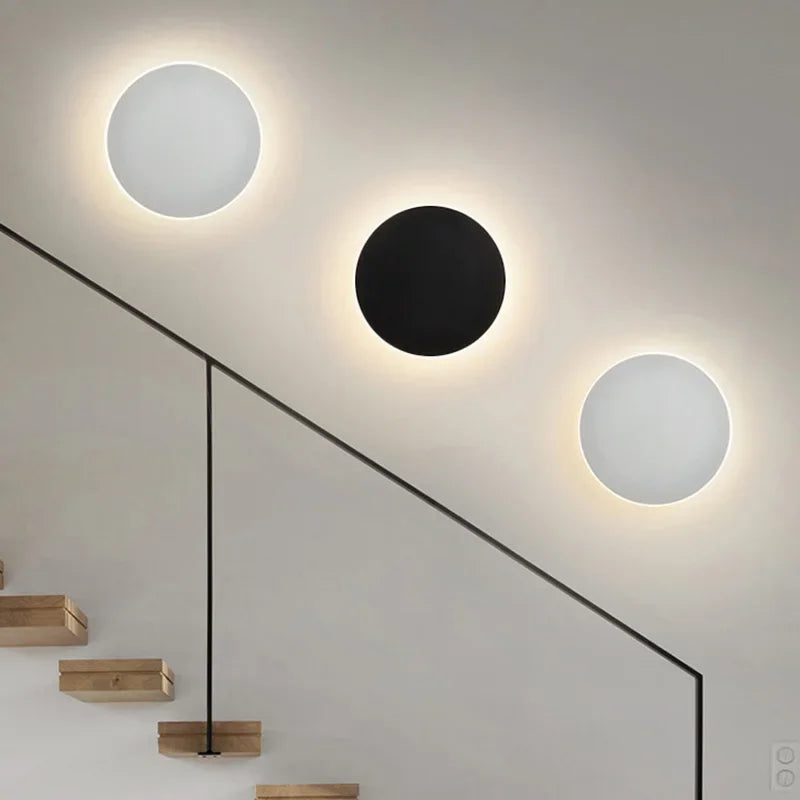 LightRing™ ronde LED-wandlamp met touch- of sensorbediening – productafbeelding 2