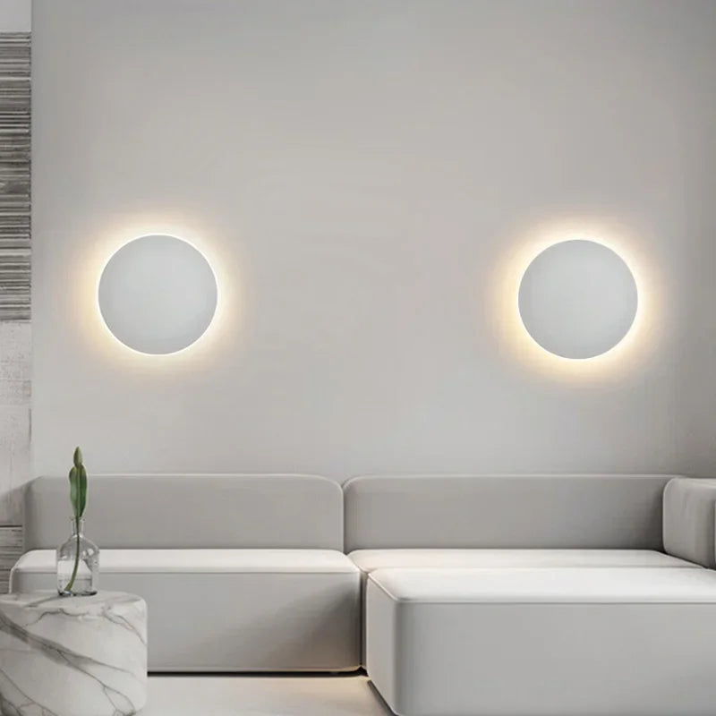 LightRing™ ronde LED-wandlamp met touch- of sensorbediening – productafbeelding 3