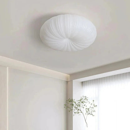 LumaGlow™ pompoenvormige LED-plafondlamp met 3 lichtkleuren – productafbeelding 3