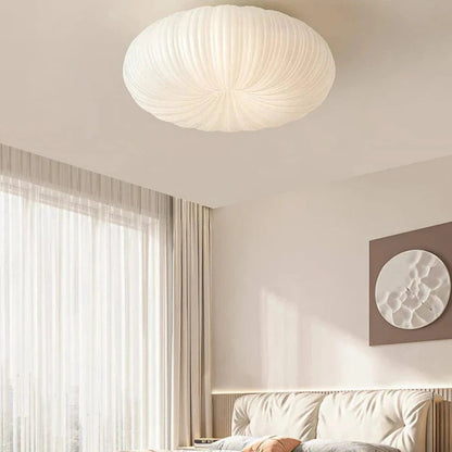 LumaGlow™ pompoenvormige LED-plafondlamp met 3 lichtkleuren – productafbeelding 4