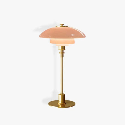 LumiLayer™ glazen tafellamp met gelaagde kap – productafbeelding 13
