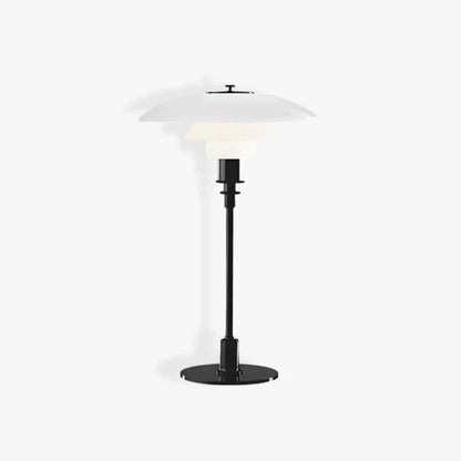 LumiLayer™ glazen tafellamp met gelaagde kap – productafbeelding 14