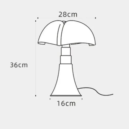 LumaGlow™ dimbare vintage LED-tafellamp met verstelbare hoogte – productafbeelding 8