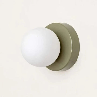 LumaSphere™ glazen bolwandlamp met LED-verlichting – productafbeelding 1