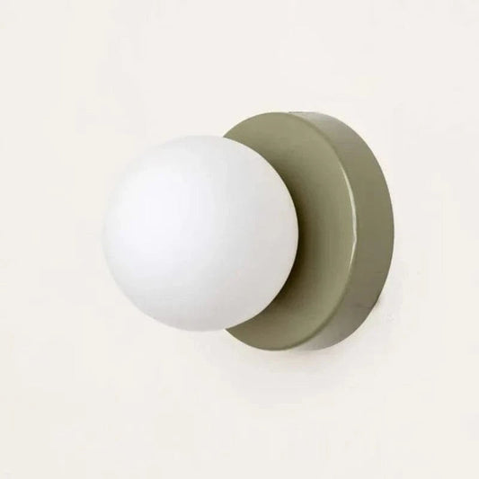 LumaSphere™ glazen bolwandlamp met LED-verlichting – productafbeelding 1