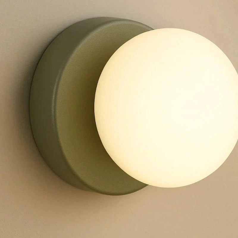 LumaSphere™ glazen bolwandlamp met LED-verlichting – productafbeelding 3