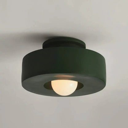 LumiSphere™ cilindrische plafondlamp met E27-fitting – productafbeelding 1