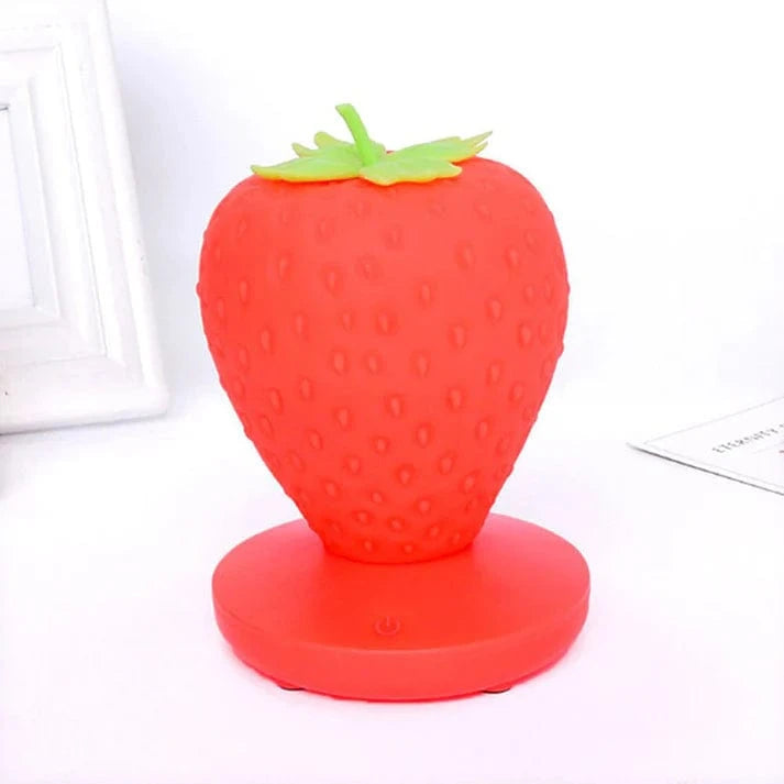 LumaBerry™ LED Night Light - Cozy Strawberry Design for Kids' Rooms 10