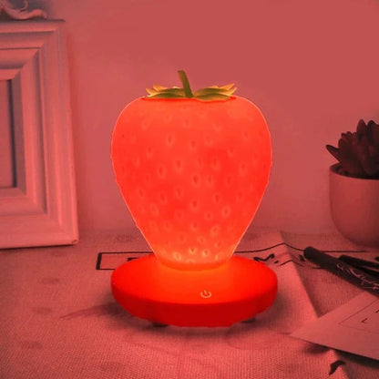 LumaBerry™ LED Night Light - Cozy Strawberry Design for Kids' Rooms 3