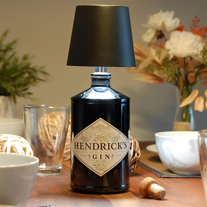 LumaBottle™ draadloze flessenlamp met touchbediening en dimmer – productafbeelding 2