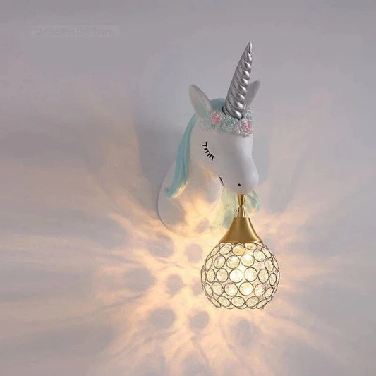 DreamGlow™ eenhoorn LED-wandlamp – productafbeelding 1