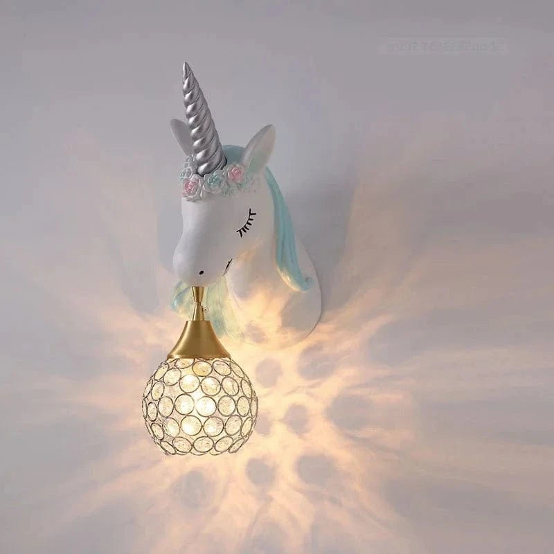 DreamGlow™ eenhoorn LED-wandlamp – productafbeelding 2