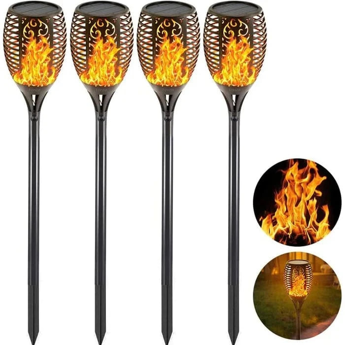 LumaFlame™ solar fakkellampen met realistisch vlameffect – productafbeelding 11