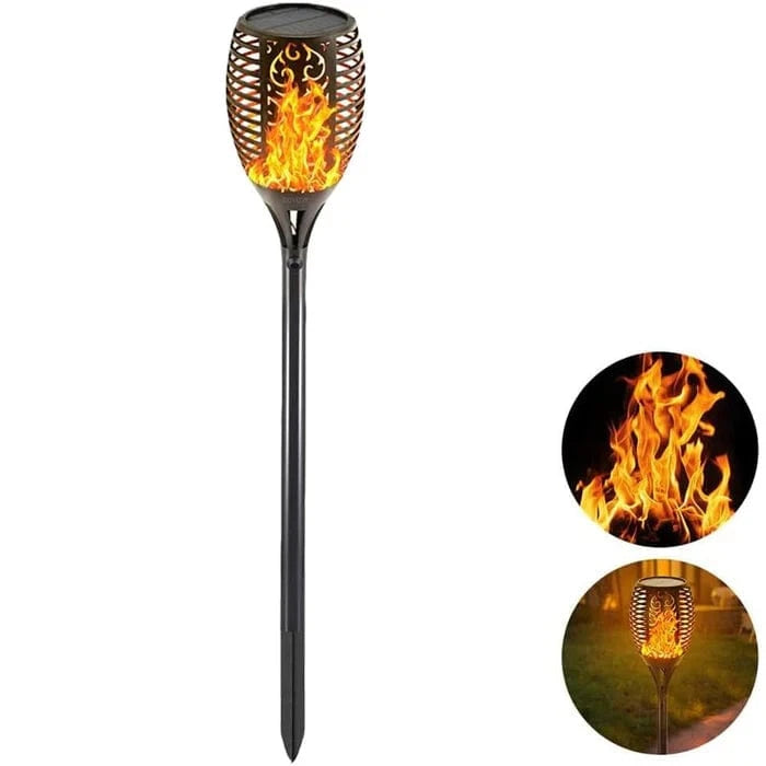 LumaFlame™ solar fakkellampen met realistisch vlameffect – productafbeelding 12