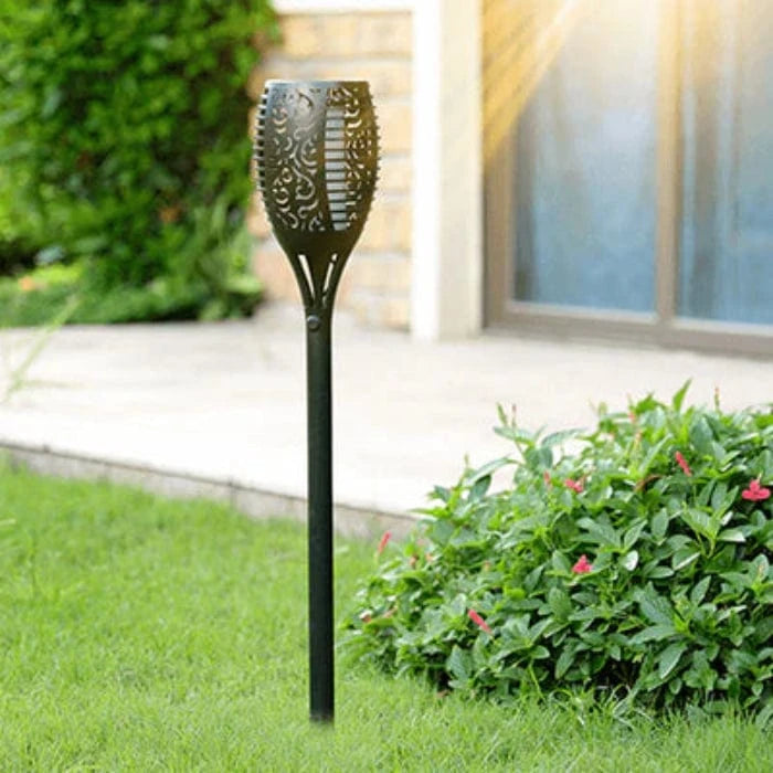 LumaFlame™ solar fakkellampen met realistisch vlameffect – productafbeelding 3