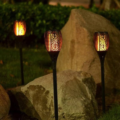 LumaFlame™ solar fakkellampen met realistisch vlameffect – productafbeelding 5