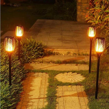 LumaFlame™ solar fakkellampen met realistisch vlameffect – productafbeelding 8