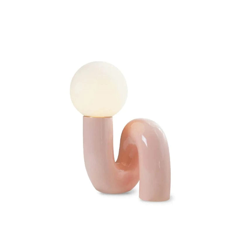 LumaSphere™ S-vormige glazen tafellamp – productafbeelding 11