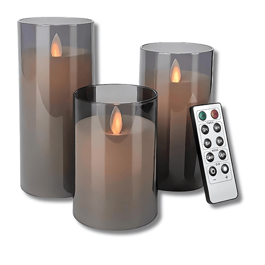LumaGlow™ vlamloze LED-kaarsen met afstandsbediening – productafbeelding 1