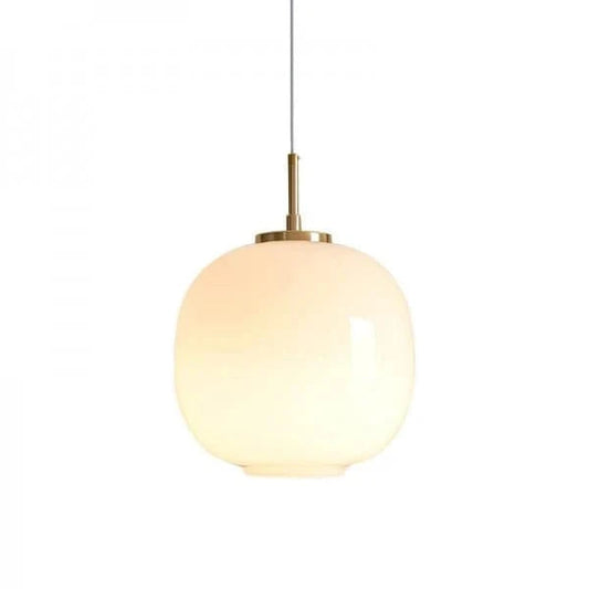 LumaSphere™ hanglamp van handgeblazen opaalglas – productafbeelding 1