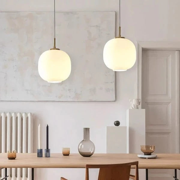 LumaSphere™ hanglamp van handgeblazen opaalglas – productafbeelding 6