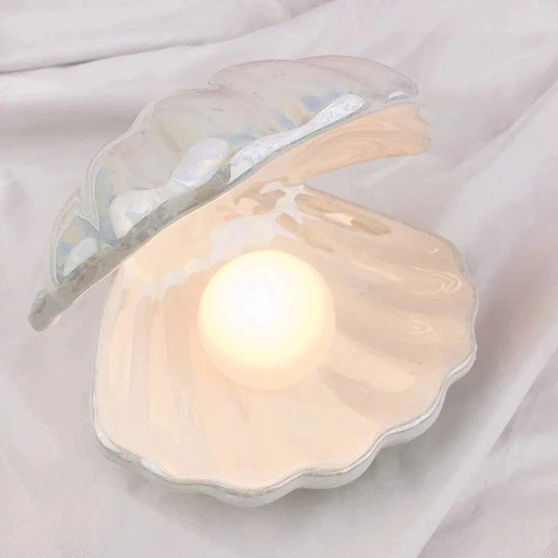 LumaShell™ keramische schelplamp met kleurveranderende LED-parel – productafbeelding 8