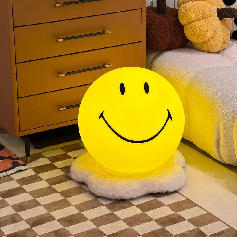 JoyGlow™ oplaadbare smiley LED-tafellamp voor kinderkamer – productafbeelding 7
