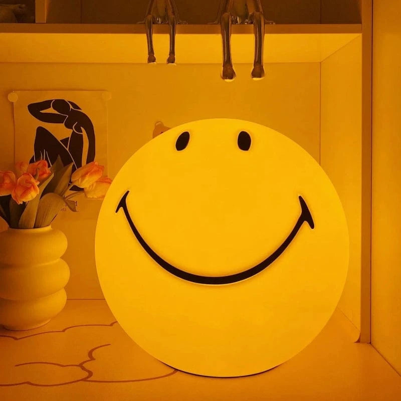 JoyGlow™ oplaadbare smiley LED-tafellamp voor kinderkamer – productafbeelding 8