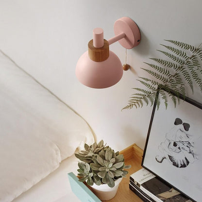 LumiCharm™ macaron wandlamp met trekschakelaar – productafbeelding 5