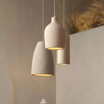 WabiGlow™ terracotta hanglamp in Wabi-Sabi stijl – productafbeelding 4