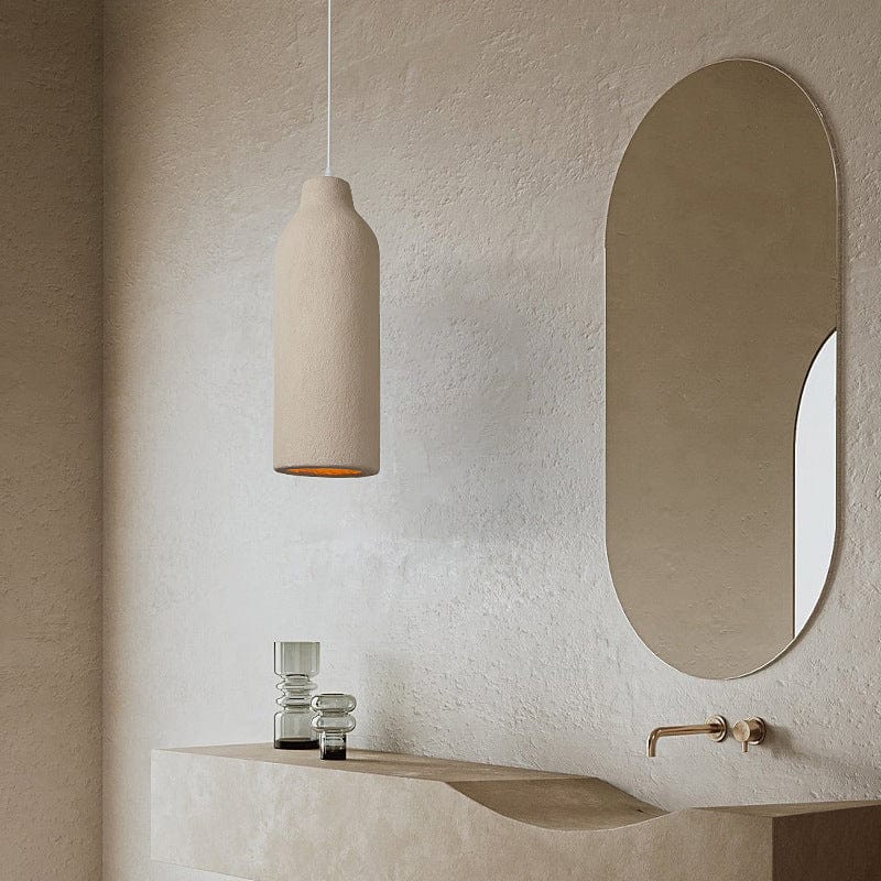WabiGlow™ terracotta hanglamp in Wabi-Sabi stijl – productafbeelding 7
