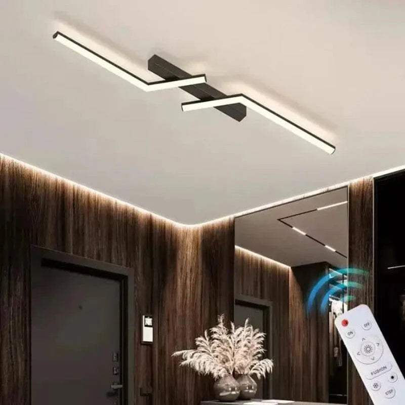 ZigZagGlow™ dimbare zigzag LED-plafondlamp – productafbeelding 4