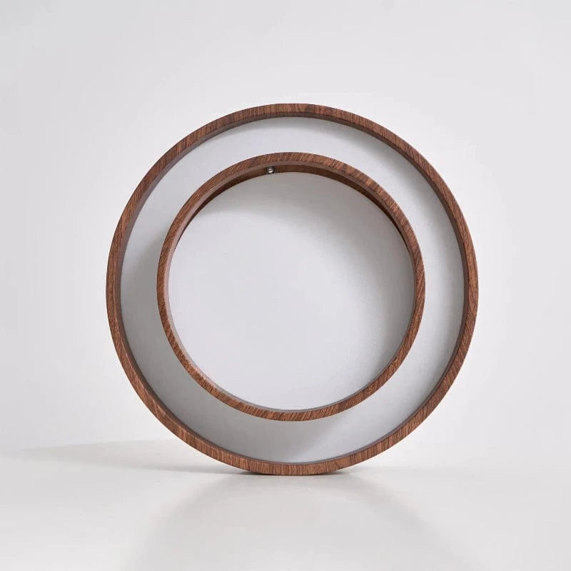WabiGlow™ dubbele houten LED-plafondlamp met dimoptie – productafbeelding 5