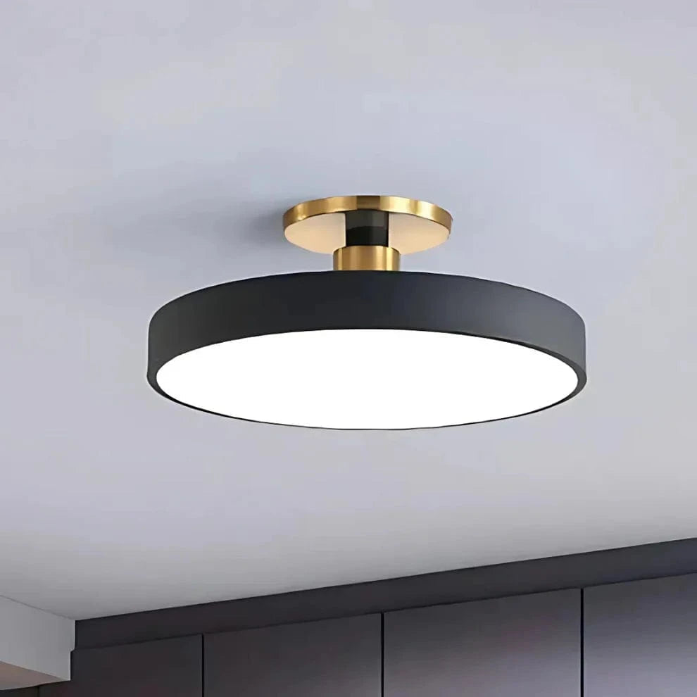 LumaGlow™ ronde LED-plafondlamp met pompoendesign – productafbeelding 5